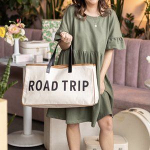 Monika Hibbs x Jillian Harris Road Trip Canvas Tote